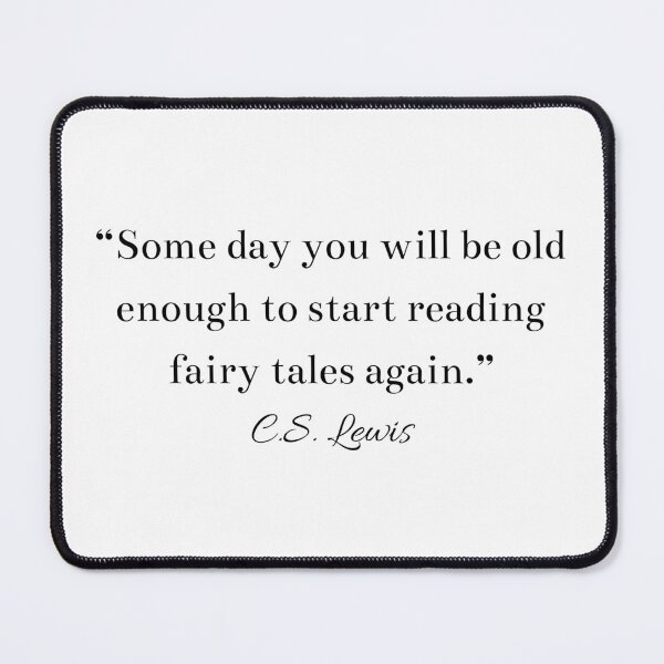 Item preview, CS Lewis Inspirational Book Quote designed and sold by HoeneShirts.
