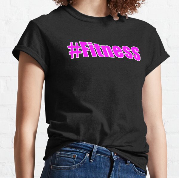 Item preview, #Fitness Hashtag Fitness Gym Motivational Workout Stuff Pink designed and sold by Jason Gilbert.