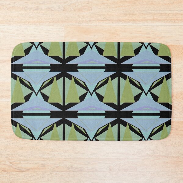 Item preview, GEOMETRIC TRIANGLES ABSTRACT AND MODERN TRIBAL STYLE PASTEL COLORS ROOTS SHAPES designed and sold by Ralek.