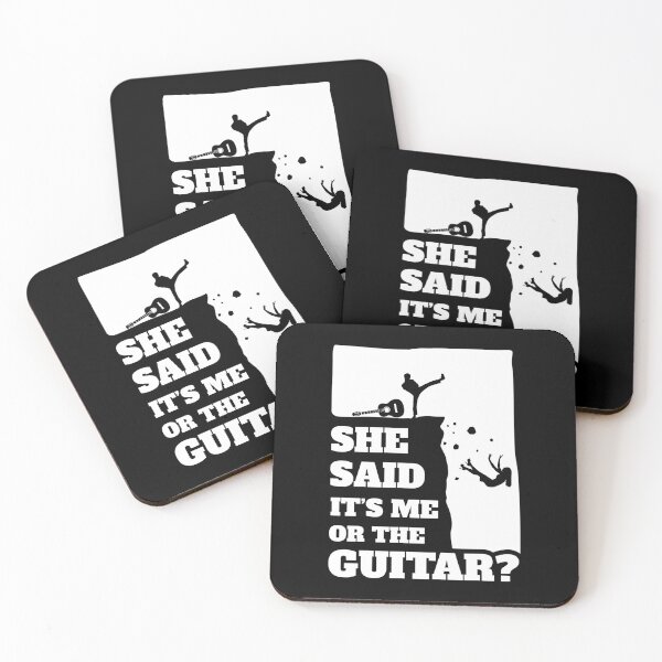 Item preview, She Said Its Me Or The Guitar ? Funny guitarist product designed and sold by theodoros20.
