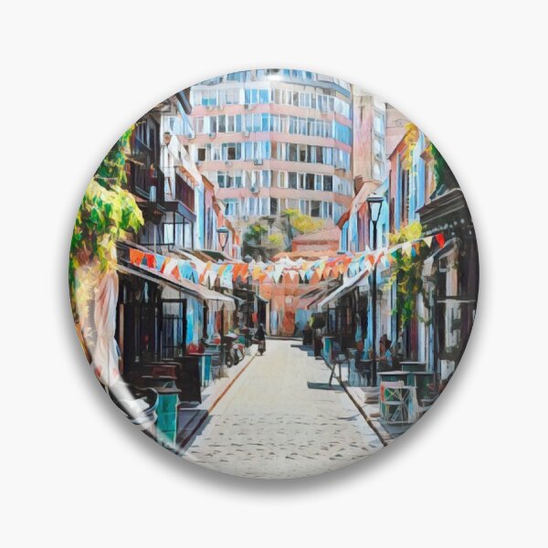Item preview, Streets of Thessaloniki designed and sold by Sofia-Draws.