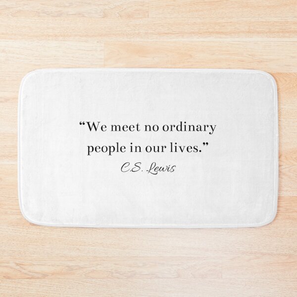 Item preview, CS Lewis Inspirational Life Quote designed and sold by HoeneShirts.