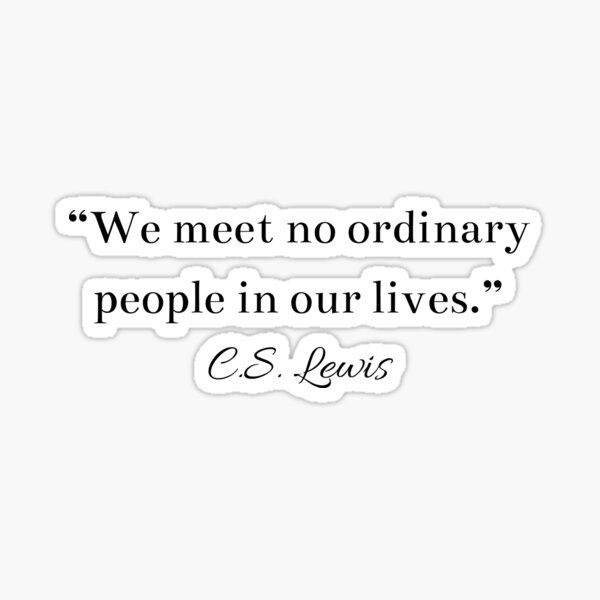 Item preview, CS Lewis Inspirational Life Quote designed and sold by HoeneShirts.