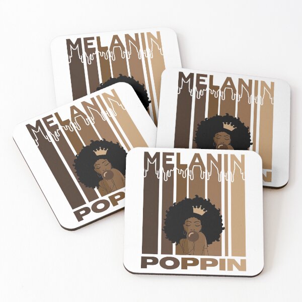 Item preview, Melanin Poppin designed and sold by ShopTr3ndy.