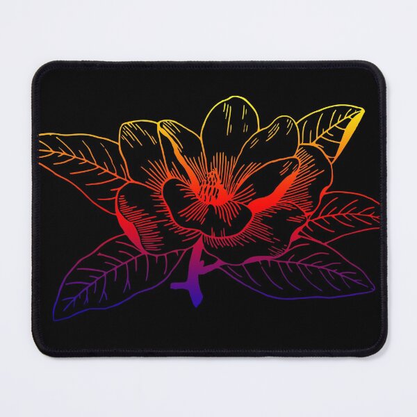 Item preview, Rainbow Flower Lily Flower Tribal Flower Illustration designed and sold by jmc-aas.