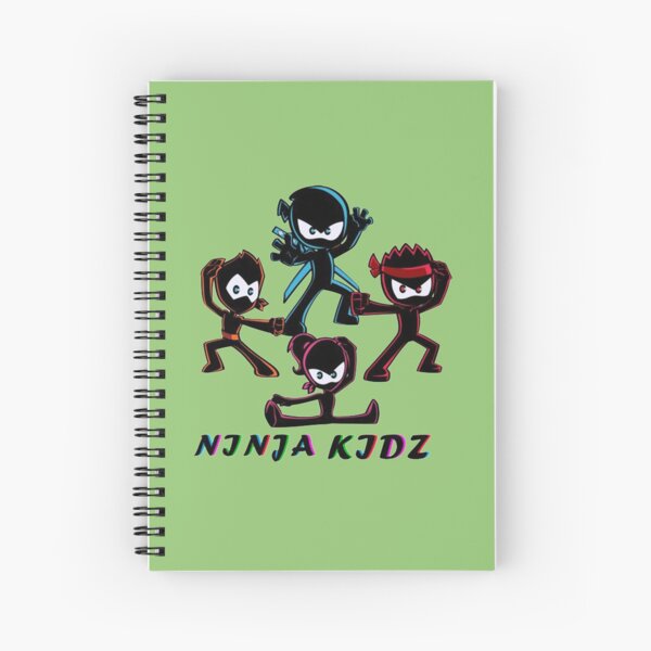 Ninja Kidz Spiral Notebook