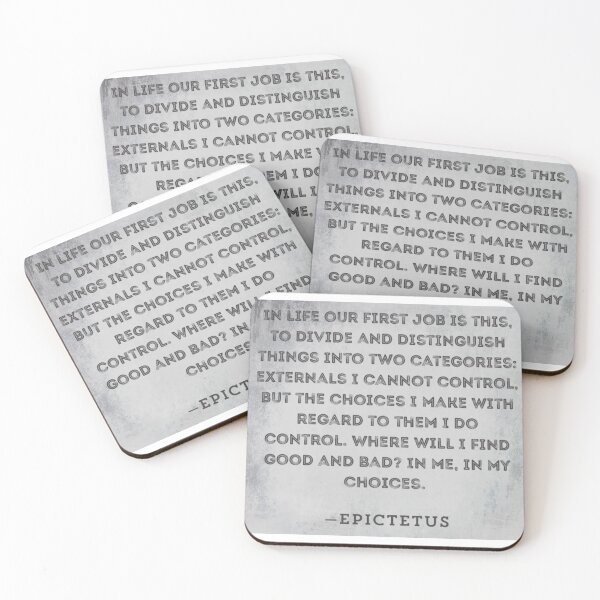 Item preview, Epictetus Quote designed and sold by DankDreamz.