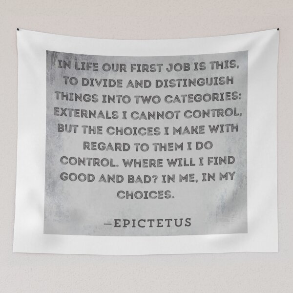 Item preview, Epictetus Quote designed and sold by DankDreamz.