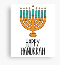 Lienzo Happy Hanukkah