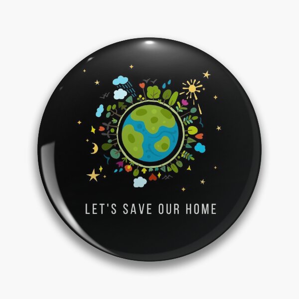 Item preview, let's save our home earth designed and sold by saytinh.