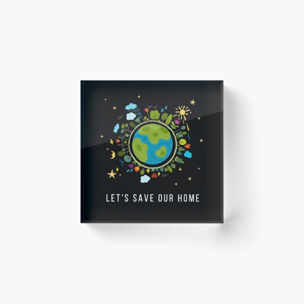 Item preview, let's save our home earth designed and sold by saytinh.