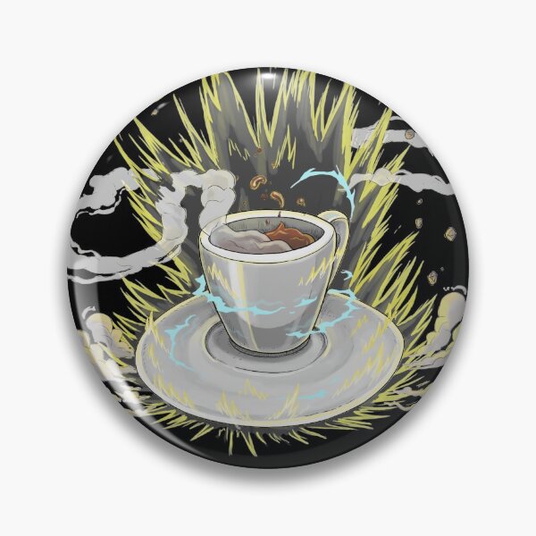Item preview, Its time for coffee! Super saiyan designed and sold by WhoanaKeli.