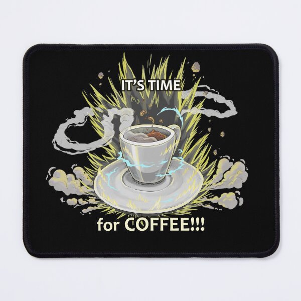 Item preview, Its time for coffee! Super saiyan designed and sold by WhoanaKeli.