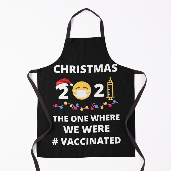 Item preview, Christmas 2021 The One Where We Were Vaccinated designed and sold by BhavyaBathla.