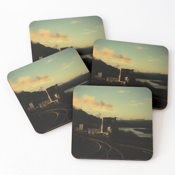 Item preview, Sunset Steam Train designed and sold by magrathean.