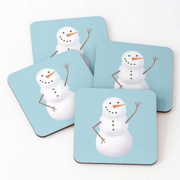 Item preview, Waving Snowman designed and sold by bigcurlz.