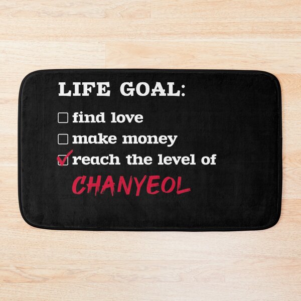 Item preview, Life goal - Chanyeol designed and sold by 2Girls1Shirt.