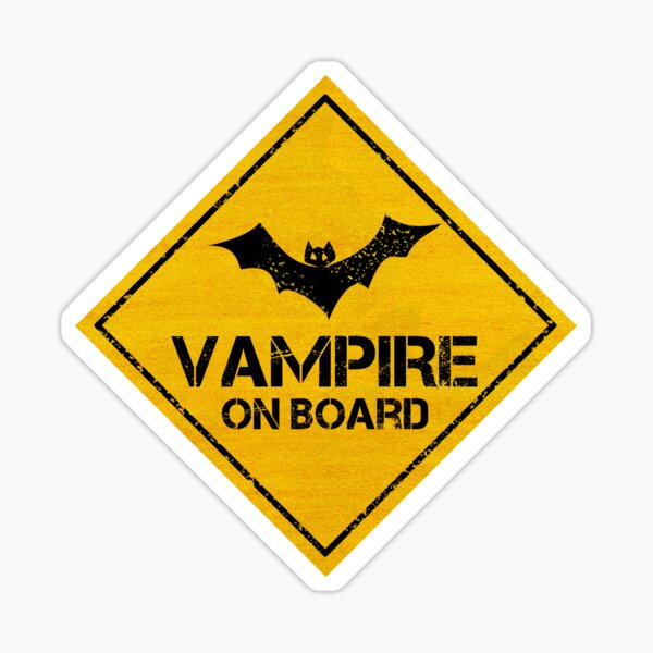 Item preview, Vampire à bord designed and sold by CAUTION SHOP.