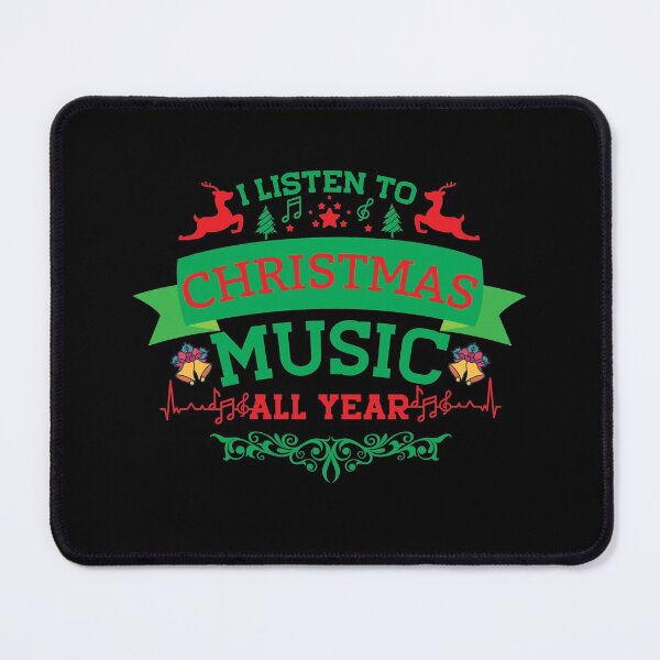 Item preview, I Listen To Christmas Music All Year, Matching Family Couples, Gift Ideas, Funny Party Xmas 2021 designed and sold by plussorn.