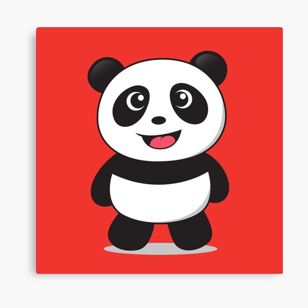 Cute Panda Wallpaper Wall Art Redbubble