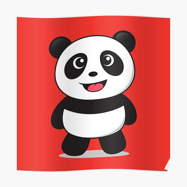 Cute Panda Wallpaper Posters for Sale | Redbubble