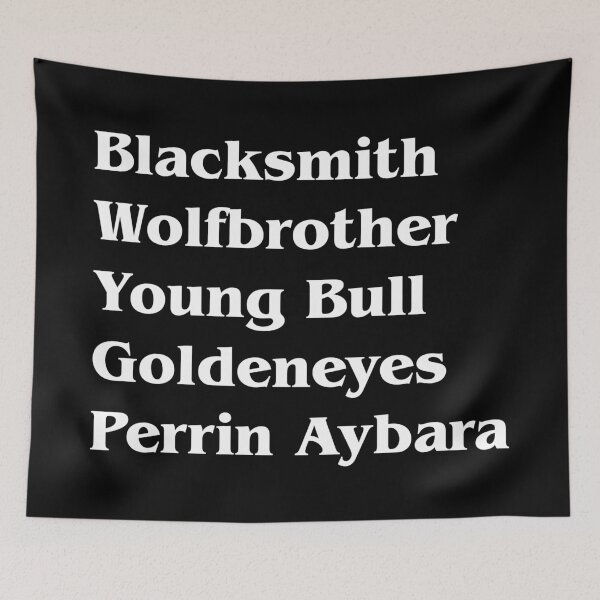 Item preview, Perrin's Titles designed and sold by ContinentalZero.