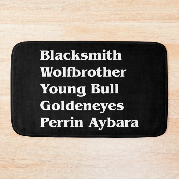 Item preview, Perrin's Titles designed and sold by ContinentalZero.
