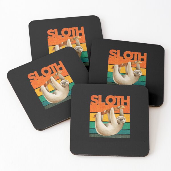 Item preview, Retro Vintage Sloth designed and sold by BLake77777.