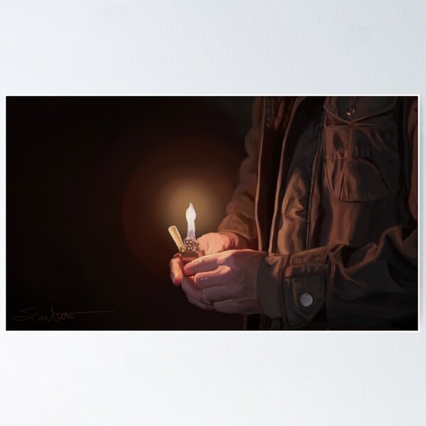 Item preview, Dean Winchester Light in the Dark designed and sold by Scarlett Dixon.