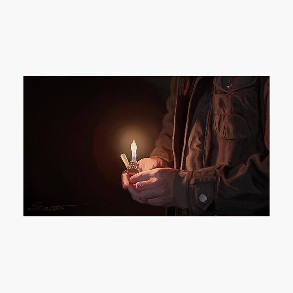 Item preview, Dean Winchester Light in the Dark designed and sold by Scarlett Dixon.