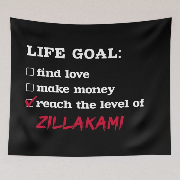 Item preview, Life goal - ZillaKami designed and sold by 2Girls1Shirt.