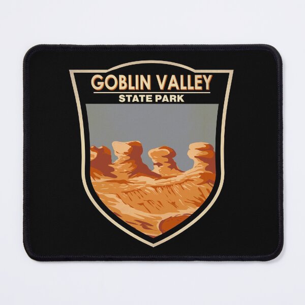 Item preview, Goblin Valley State Park Utah Badge designed and sold by KrisSidDesigns.