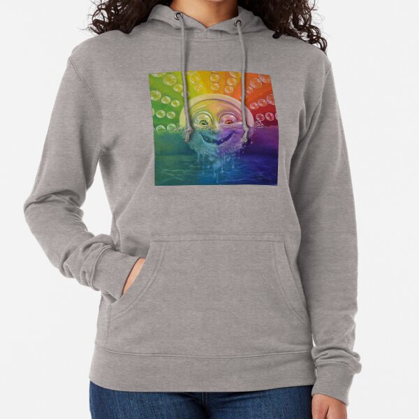 Sometimes I Dissolve Into Colours Lightweight Hoodie