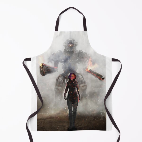 Item preview, Cyborg and cyberpunk enforcement droid - Lords of Iron #1 designed and sold by jackscomics.