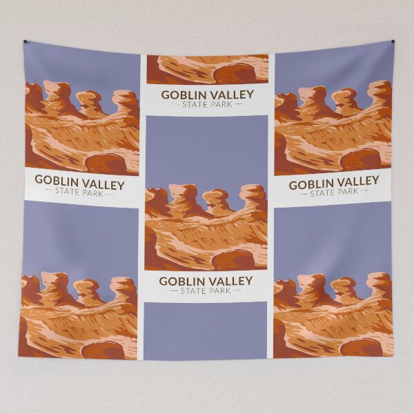 Item preview, Goblin Valley State Park Utah Vintage designed and sold by KrisSidDesigns.