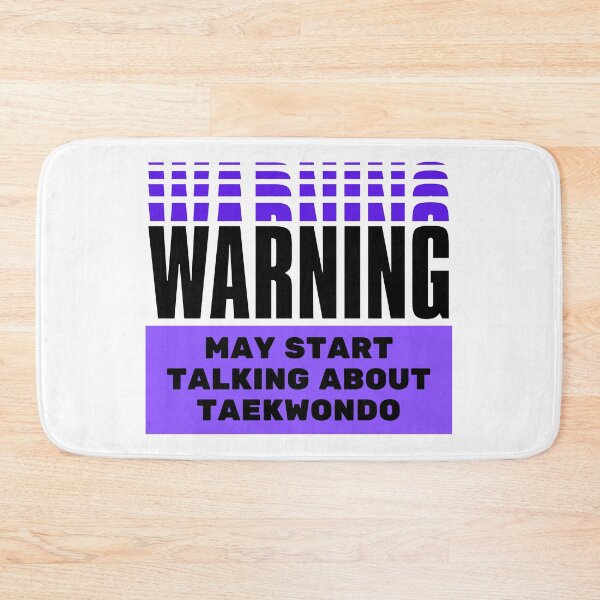 Item preview, Warning: May start talking about taekwondo designed and sold by TheGreenGoat.