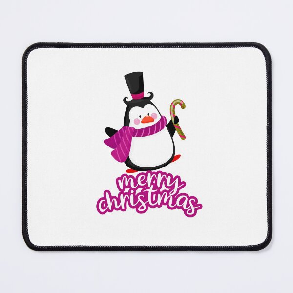 Item preview, Penguin Merry Christmask Christmas T-Shirt designed and sold by meri88design.