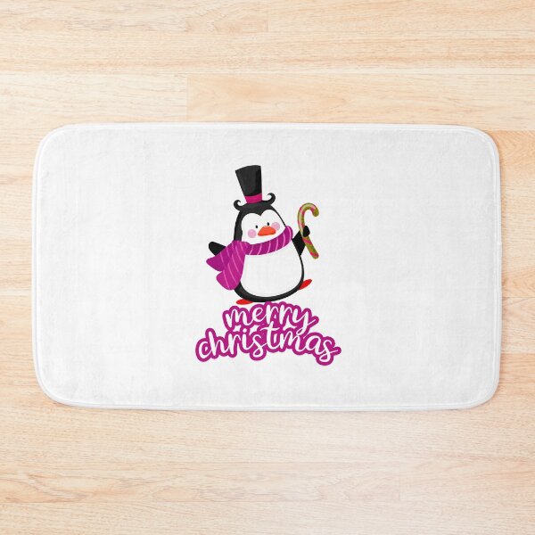 Item preview, Penguin Merry Christmask Christmas T-Shirt designed and sold by meri88design.