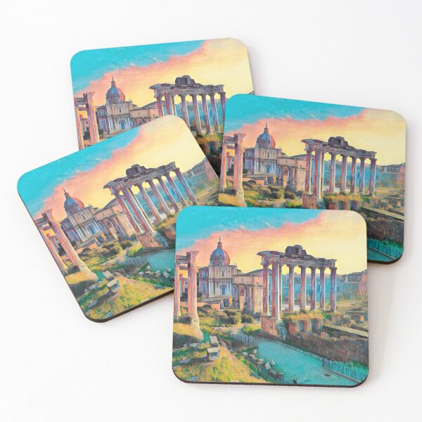 Item preview, Rome Vintage Travel designed and sold by Sofia-Draws.