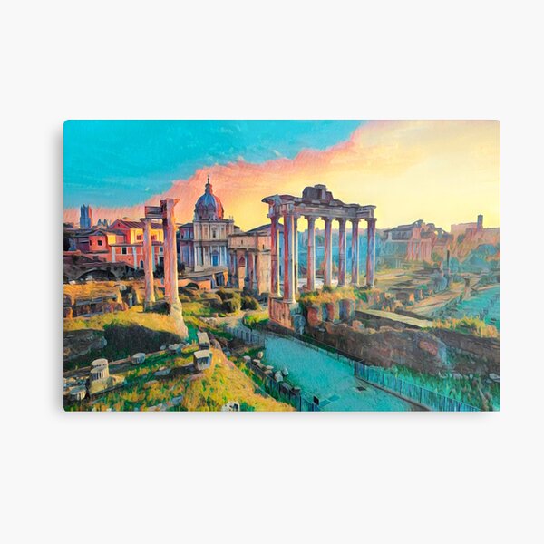 Item preview, Rome Vintage Travel designed and sold by Sofia-Draws.