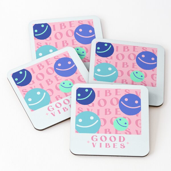 Item preview, Good Vibes Smiley designed and sold by ciderdesign.