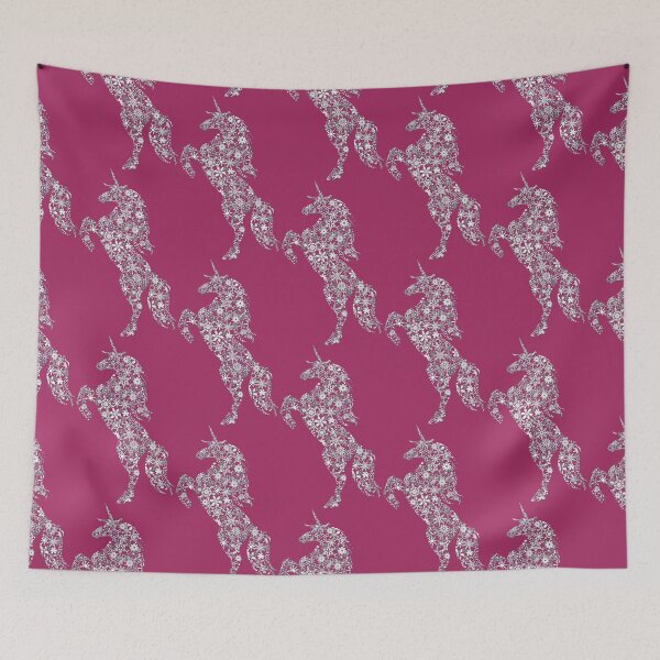 Item preview, Snowflake Unicorn Cute Winter Magic Design designed and sold by TrulyEpoque.