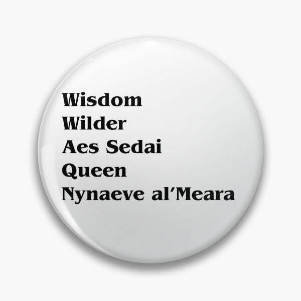 Item preview, Nynaeve al'Meara designed and sold by ContinentalZero.