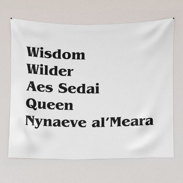 Item preview, Nynaeve al'Meara designed and sold by ContinentalZero.