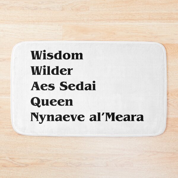 Item preview, Nynaeve al'Meara designed and sold by ContinentalZero.