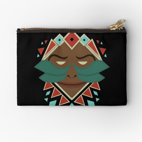 Geometric Bag of Holding Zipper Pouch