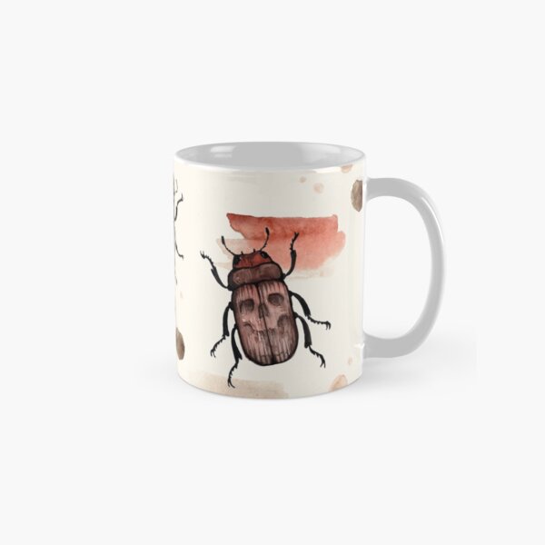Beautifull aquarell skully bugs Tasse (Standard)