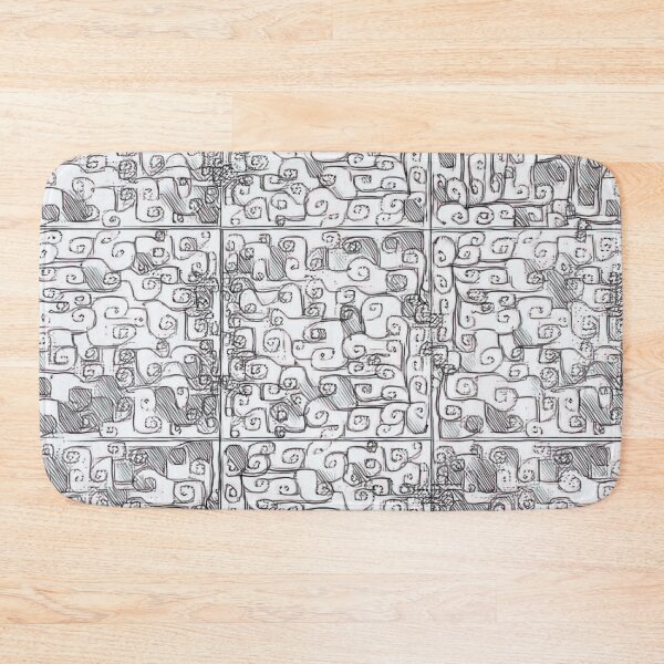 Item preview, Grey Urban Swirl Pattern designed and sold by Designs By YL.