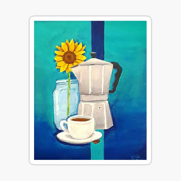 Starbucks Sunflower- Coffee Cup Sticker for Sale by brittany shaheen