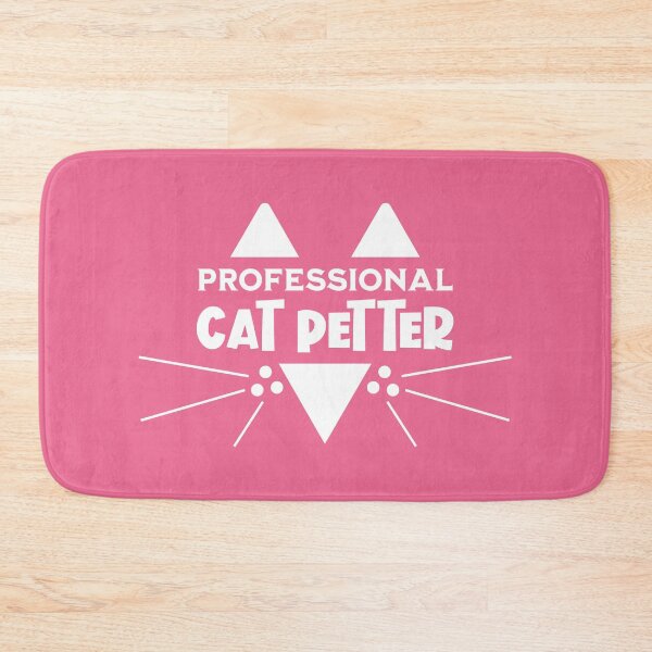 Item preview, Professional Cat Petter - Pink designed and sold by VicEllisArt.